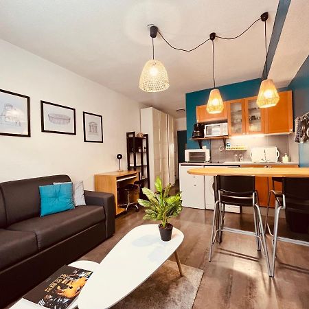 Le Jean-Jaures / Joli Studio Apartment Nimes Bagian luar foto